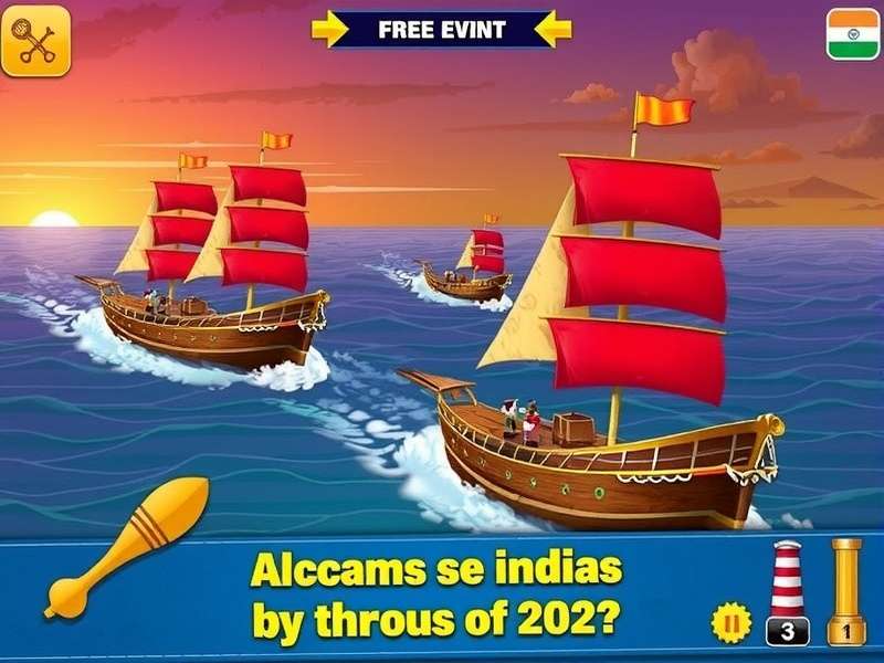 Sea Voyage India Game Screenshot